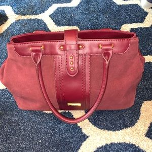 IMAN red purse